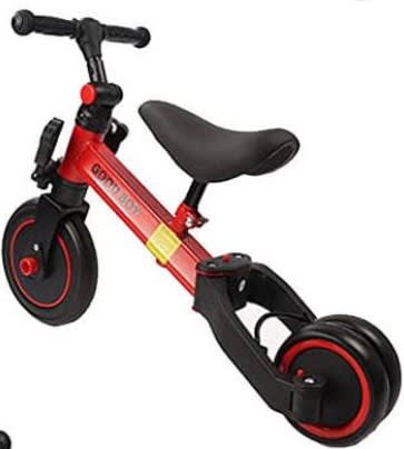 Toddler 3 in 1 Training Bike - Red_0