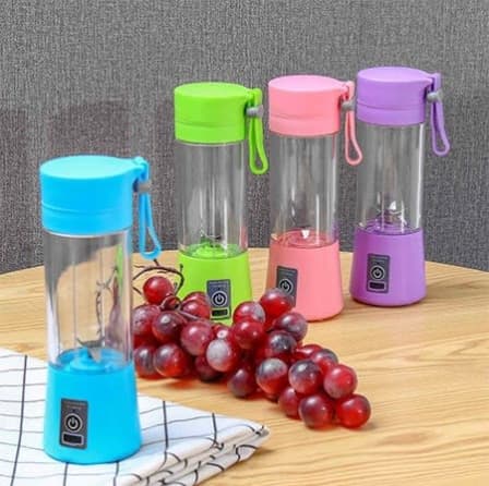 Portable Rechargeable Fruit and Juice Blender - Baby food maker   PINK_0