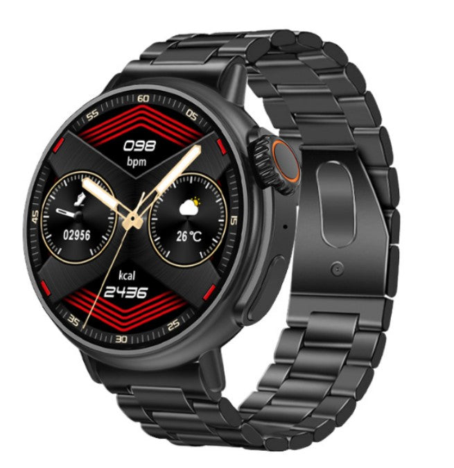 MT30 Smart Watch Ultra Long Range Waterproof - Black Steel_0