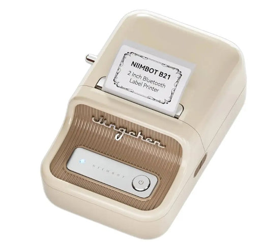 Niimbot B21 Portable Thermal Label Printer - Cream_0