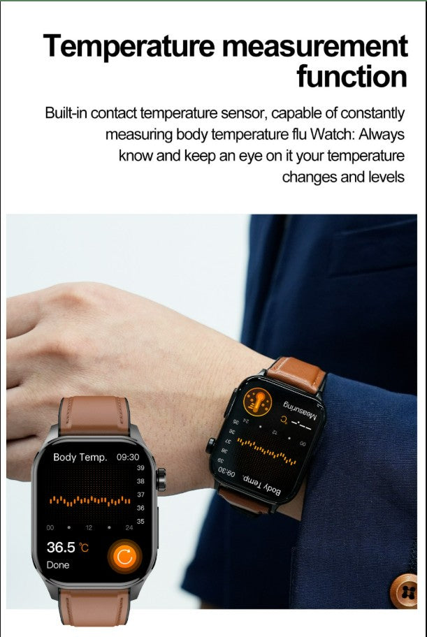 New ET580 Smartwatch - Red_5