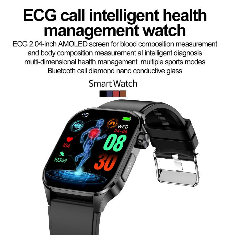 New ET580 Smartwatch - Red_6