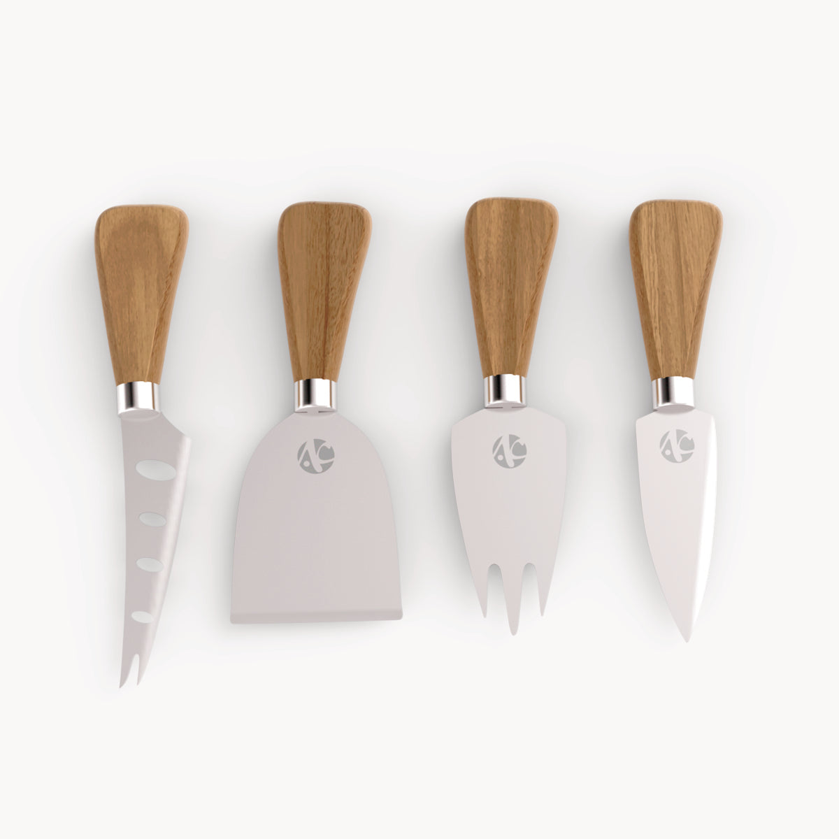 Scandy Cheese Knife Set Le Quartet 4pc in Gift Box Andy Cartwright