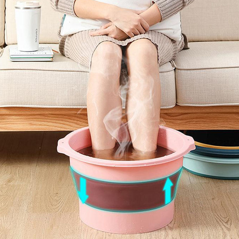 Foldable Footbath Massager Washing Spa Pedicure Soaking Tub