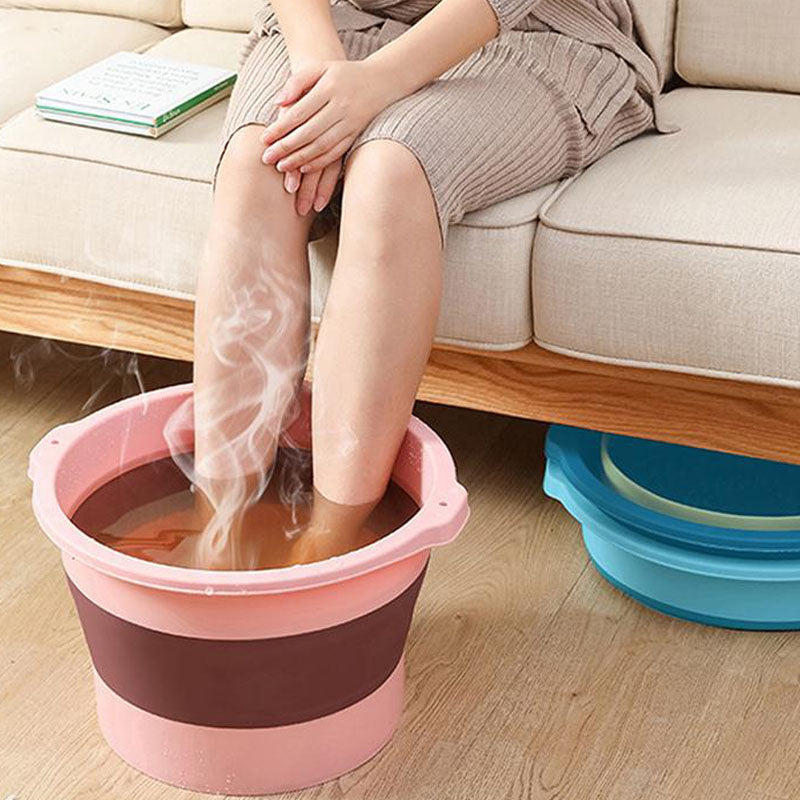 Foldable Footbath Massager Washing Spa Pedicure Soaking Tub