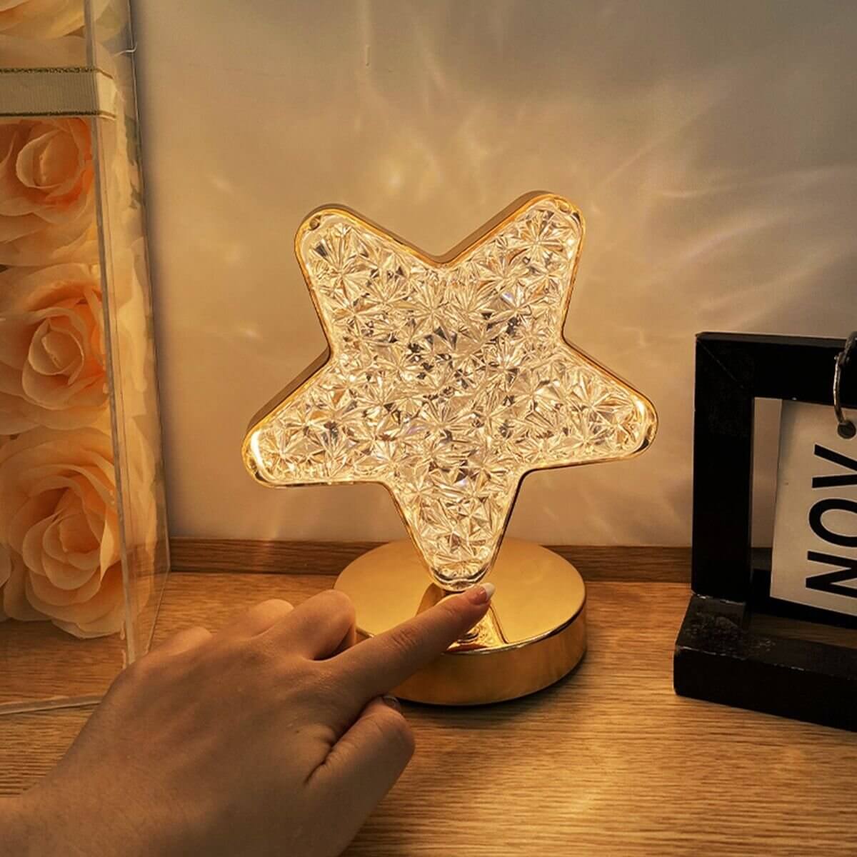 Cordless Star Lamp with Touch Sensor