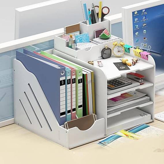 DIY Desk Stationery Storage Organizer