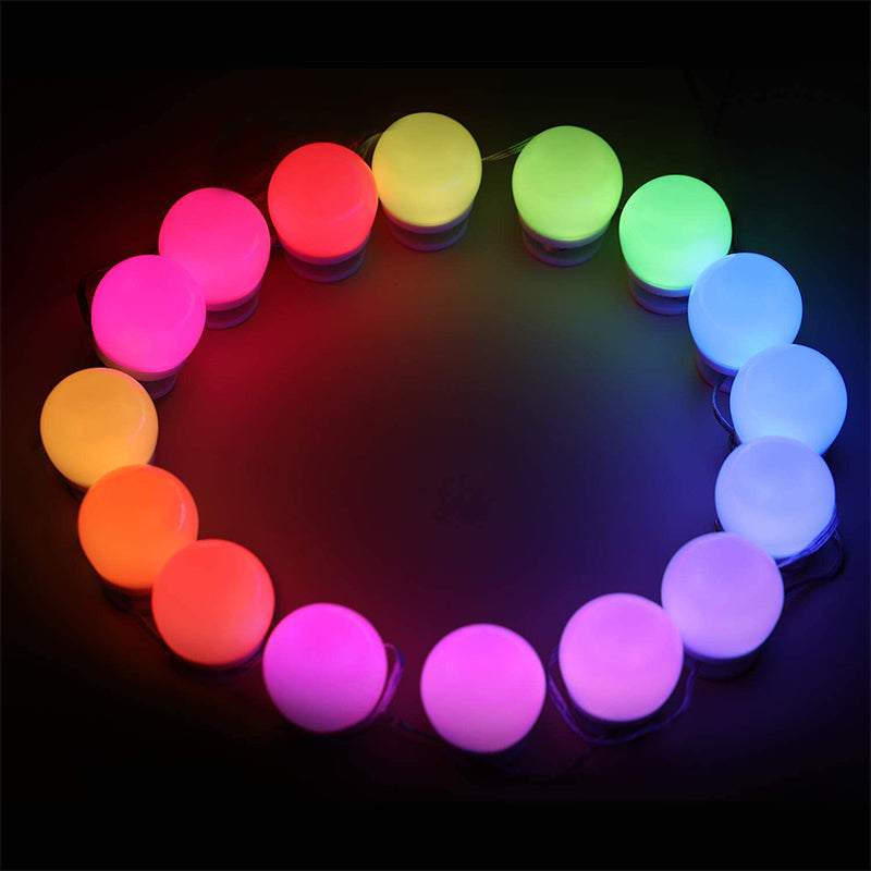 RGB 10 Bulb USB Vanity Mirror Light