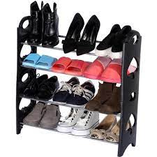 Stackable Shoe Rack 12 Pairs