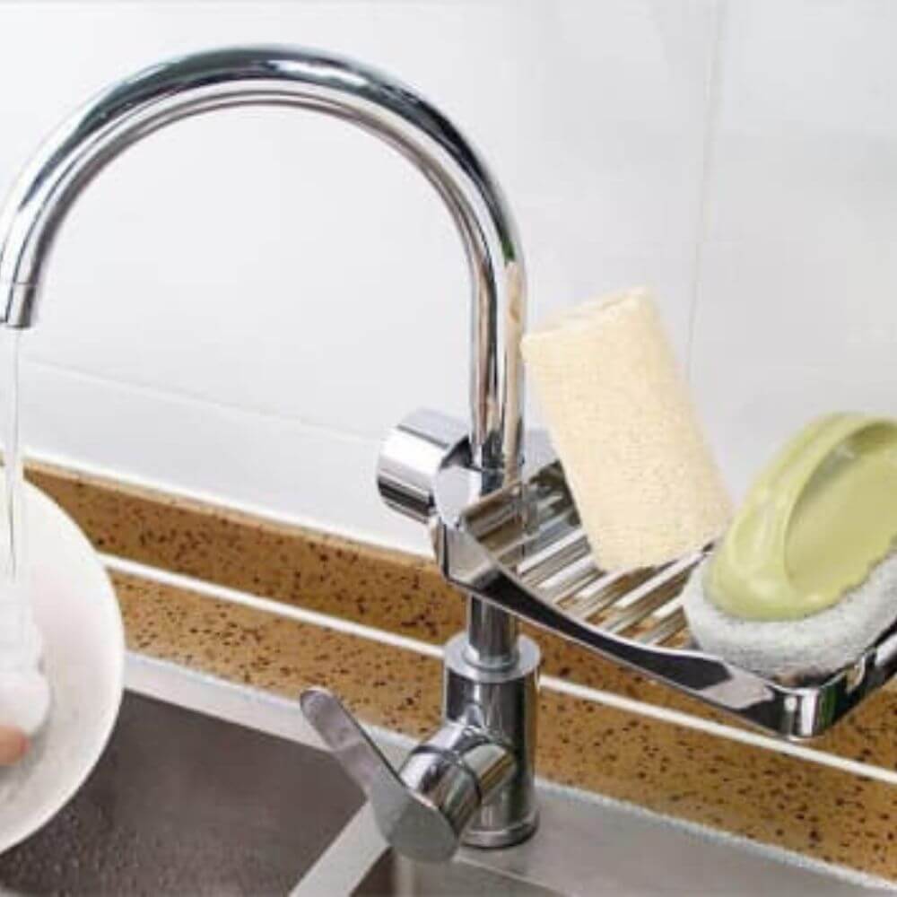 Stainless Steel Single Kitchen Sink Organizer