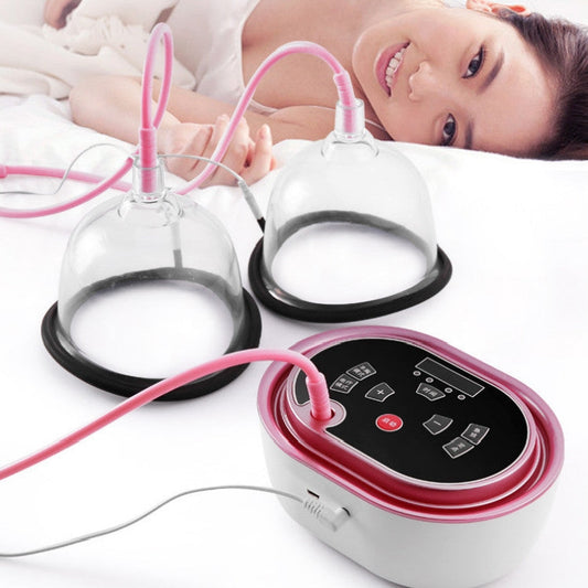 Electric Breast Enhancement Apparatus Micro current Acupuncture Breast Massager B Cup