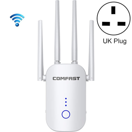 COMFAST CF WR758AC Dual Frequency 1200Mbps Wireless Repeater 5 8G WIFI Signal Amplifier UK Plug