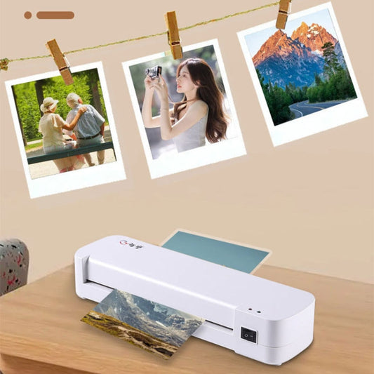 A4 Hot Cold Laminator Machine Photo Documents Hot Lamination 220V EU Plug