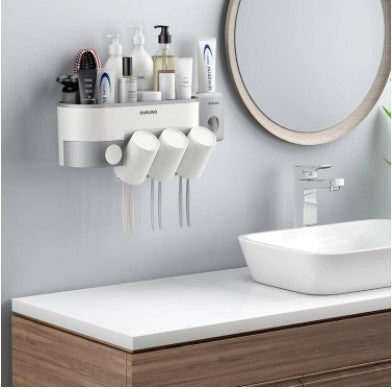 Toothbrush Rack Wall mounted Storage