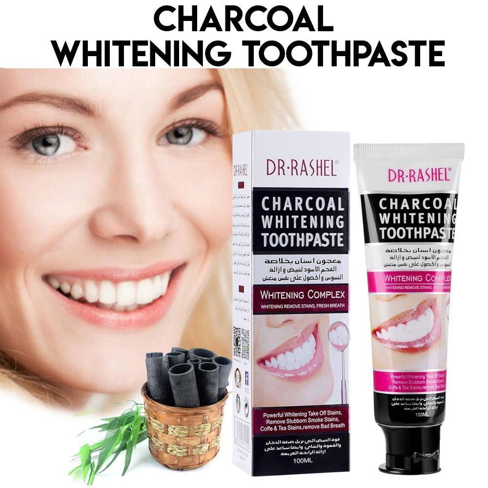 Dr Rashel Charcoal Whitening Toothpaste