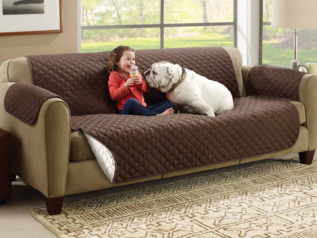 Reversible 3 Seater Couch Cover